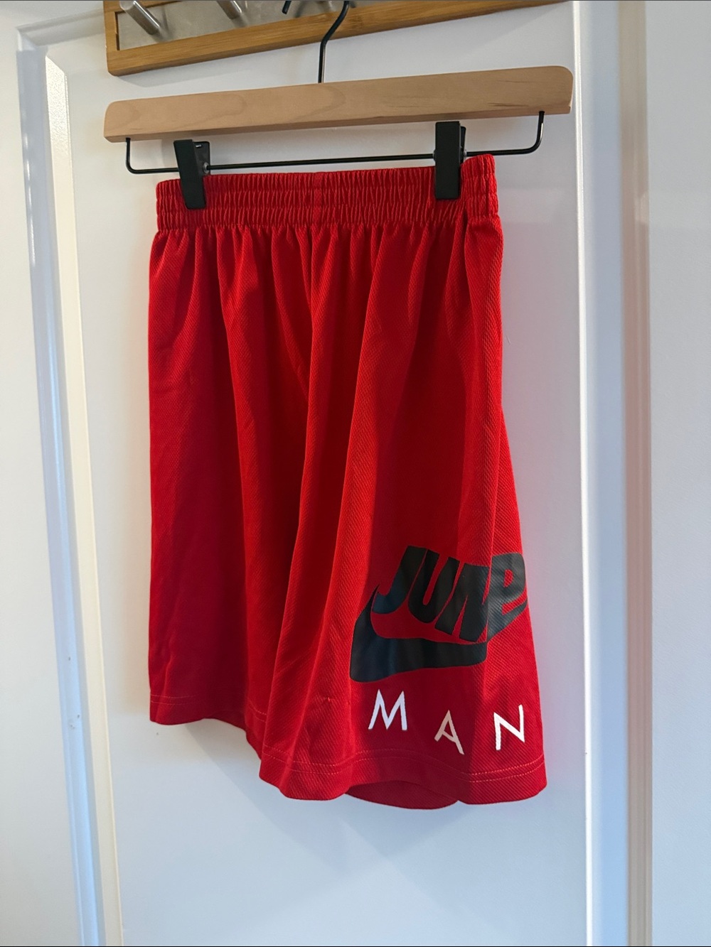 🥳 5 for $25 BUNDLE Jordan Nike Red Basketball Shorts with Jumpman Graphic